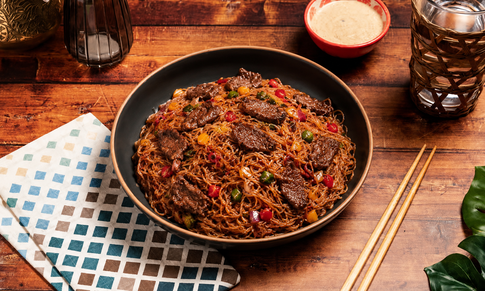 Teriyaki Beef Vermicelli Noodles