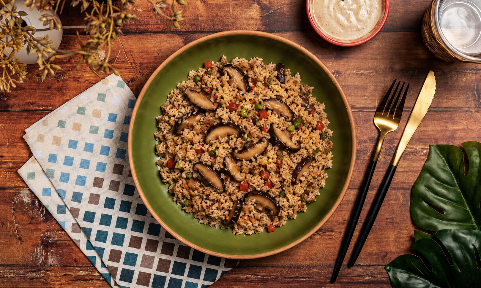 Shiitake Mushroom Fried Rice