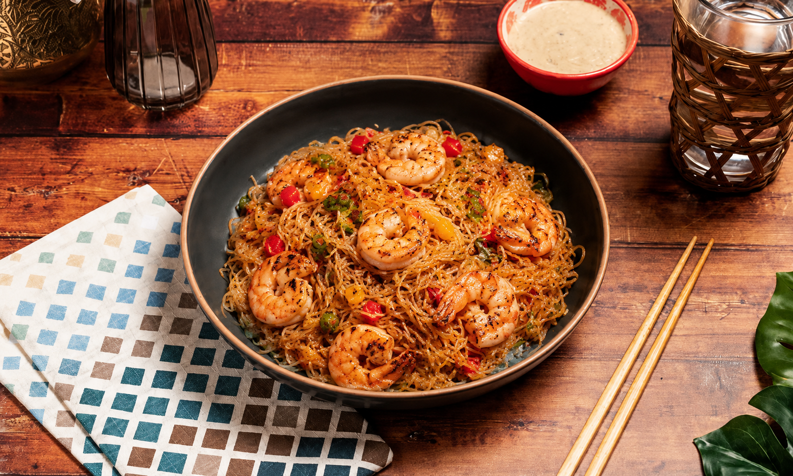 Grilled Shrimp Vermicelli Noodles