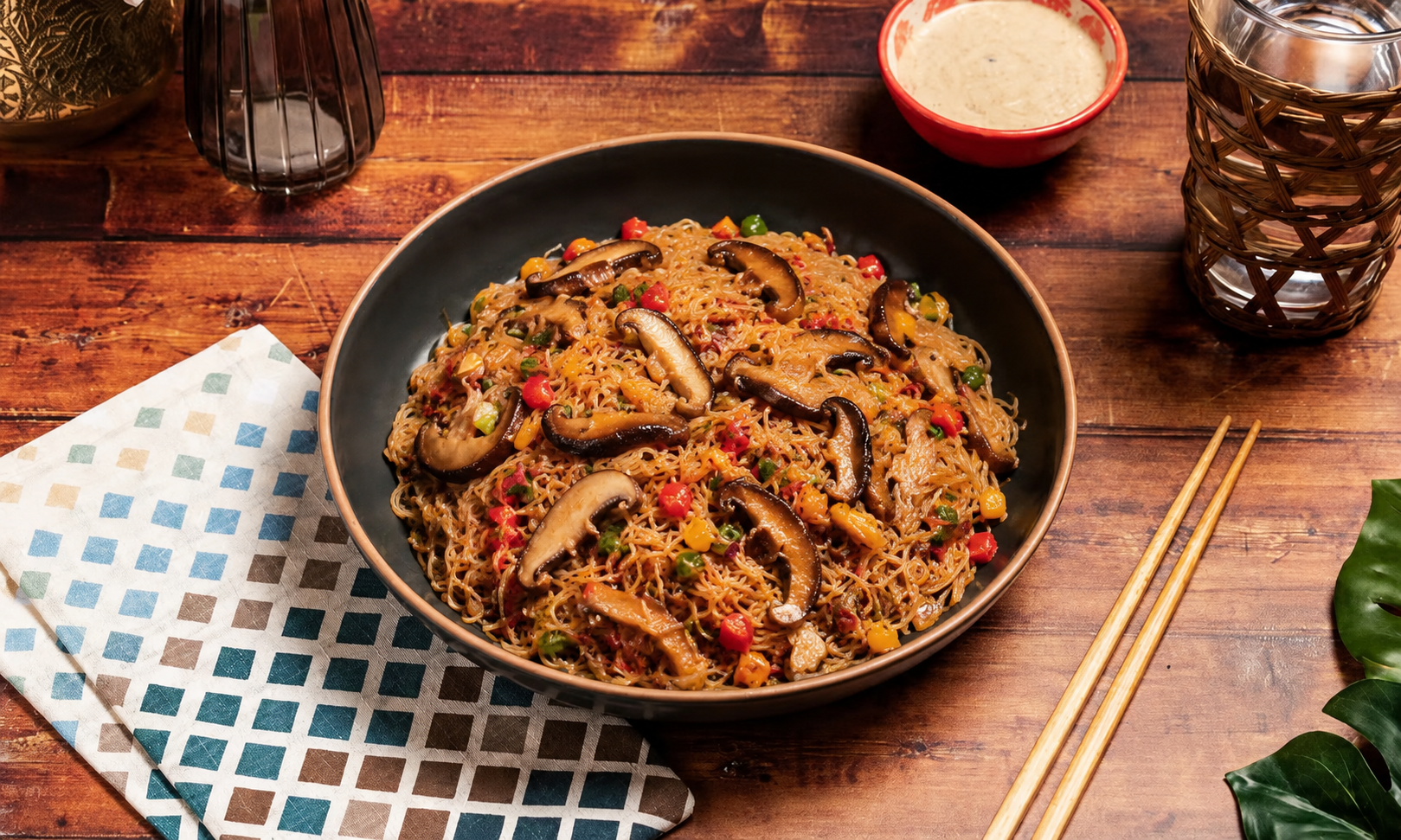 Shiitake Mushroom Vermicelli Noodles